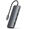 Image de HUB USB-C 4 EN 1 AVEC EMPLACEMENT POUR SSD GRIS