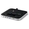 Image de Hub USB-C Multiports avec Emplacement SSD NVMe et Fonction Support pour Mac Mini Argent