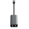 Image de Hub USB-C 4-en-1 avec Ethernet 2.5 Gbps en Aluminium Gris