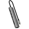 Image de Hub USB-C Multiport 7 en 1 Gris Sidéral