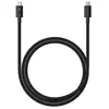 Image de Câble USB-C vers USB-C 100cm Thunderbolt 5 240W Noir