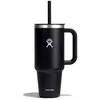 Image de Hydro Flask - 40 Oz All Around Travel Tumbler - Gourde isotherme Black - 40 oz (1 182 mL)
