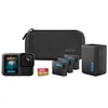 Image de GoPro Pack d'alimentation étendu HERO13 Black : Comprend Un Chargeur Double, 3 Batteries Enduro, Une Carte microSD de 64 Go, Un Support adhésif incurvé et Un étui pour Appareil Photo en occasion ou reconditionné