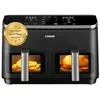 Image de COSORI Air Fryer 2 Compartiments 8.5L, 8-en-1 Airfryer Friteuse Sans Huile, 71% D'efficacité énergétique, 85% de Carburant En Moins, 55% Plus Rapide, 8 Portions, Va au Lave-vaisselle, Noir en occasion ou reconditionné