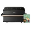 Image de Friteuse sans huile DualBlaze Twinfry 8,6L Noir