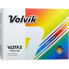 Image de Volvik Balles de golf Vista3 Prism 360 - Lot de 12, blanc
