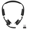 Image de OpenMeet UC - Micro-casque - oreille dégagée - vertical - Bluetooth - sans fil - USB-A via adaptateur Bluetooth - noir - certifié Zoom