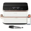 Image de Friteuse à air chaud DualBlaze Twinfry Compact 8,6 L 2700 W double panier Blanc