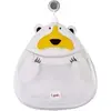 Image de Rangement filet pour le bain 3 Sprouts Blanc 37x38 cm 107-008-004