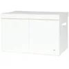 Image de Coffre à jouets 3 Sprouts Blanc 62x38x38 cm 107-001-020