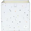 Image de Boîte de rangement cube en tissu 3 Sprouts Gris 33x33x33 cm 107-002-031