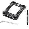 Image de - Lga1700 Bending Corrector Frame - Cadre De Renfort Cpu - Noir - Pour Socket Intel Lga1700 - Anti-Déformation
