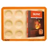 Image de Silpat Moule 12 Tartelettes   Patisserie, Tarte, Quiche, Dessert - Cuisson Maîtrisée, Démoulage Facile   Moule Silicone Antiadhésif   Résistant, Réutilisable   Qualité Professionnelle, Polyvalent en occasion ou reconditionné