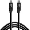 Image de TetherPro USB-C vers USB-C, 15' (4.6m), Noir