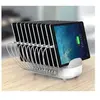 Image de Station de recharge USB avec 10 ports et prise UK - Station de charge - 120 Watt - 2.4 A - 10 connecteurs de sortie (USB) - Royaume-Uni