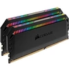 Image de Dominator Platinum RGB 16Go (2x8Go) DDR4 3200MHz C16, Eclairage LED RGB dynamique Kit de Mémoire Noire