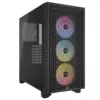 Image de Corsair 3000D Airflow RGB Noir - MT/Sans Alim/ATX