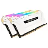 Image de Mémoire RAM Vengeance RGB Pro CMW32GX4M2E3200C16W 32Go (2x16Go) DDR4 3200MHz CL16 Blanc