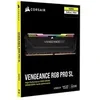 Image de Vengeance RGB PRO SL - DDR4 - kit - 16 Go: 2 x 8 Go - DIMM 288 broches - 3600 MT/s / PC4-28800 - CL18 - 1.35 V - mémoire sans tampon - non ECC - noir