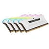 Image de Mémoire RAM Vengeance Revenge RGB PRO CMH64GX4M4E3200C16W 64Go (4x16Go) DDR4 3200MHz CL16 Blanc