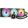 Image de CORSAIR iCUE Link H170i RGB Liquid CPU Cooler - 420mm AIO - Ventilateurs QX140 RGB - Convient à Intel® LGA 1700, AMD® AM5 - Hub Système iCUE Link Inclus - Noir en occasion ou reconditionné
