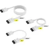 Image de iCUE LINK - Kit câble d'alimentation / de données - lien CORSAIR iCUE pour lien CORSAIR iCUE - blanc