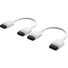 Image de Corsair iCUE LINK Cables - 2x 100mm Straight - Blanc en occasion ou reconditionné