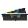 Image de Mémoire RAM - Vengeance RGB DDR5 RAM 32 Go (2x 16 Go) 6000 MHz CL30 Intel XMP Compatible iCUE - Noir (CMH32GX5M2B6000C30)