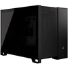 Image de 2500D AIRFLOW - Mid tower - micro ATX - panneau latéral fenêtré (verre trempé) - pas d'alimentation (ATX) - noir - USB/Audio