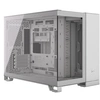 Image de 2500X - Mid tower - micro ATX - panneau latéral fenêtré (verre trempé) - pas d'alimentation (ATX) - blanc - USB/Audio