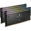 Image de Dominator Titanium RGB - DDR5 - kit - 48 Go: 2 x 24 Go - DIMM 288 broches - 7200 MHz / PC5-57600 - CL36 - mémoire sans tampon - noir