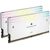 Image de Dominator Titanium RGB - DDR5 - kit - 32 Go: 2 x 16 Go - DIMM 288 broches - 7000 MHz / PC5-56000 - CL34 - 1.45 V - mémoire sans tampon - blanc