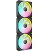 Image de Ventilateur PC CO-9051026-WW 12 cm Noir - Lot de 3