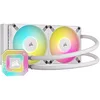Image de Corsair iCUE H100i ELITE CAPELLIX XT Refroidisseur de CPU Liquide - Deux Ventilateurs AF120 RGB ELITE - Radiateur 240mm - Intel® LGA 1700, 1200, 115X, 2066, AMD® AM5, AM4 - Blanc en occasion ou reconditionné