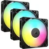 Image de CORSAIR RS120 ARGB 120mm Ventilateurs PWM   Connexion Daisy-Chain   Faible Bruit   Roulement à Dôme Magnétique   Paquet Triple   Noir en occasion ou reconditionné