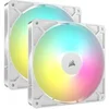 Image de RS140 ARGB Dual Pack - Ventilateur châssis - 140 mm - blanc (pack de 2)