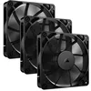 Image de CORSAIR RS120 120mm Ventilateurs PWM   Connexion Daisy-Chain   Faible Bruit   Roulement à Dôme Magnétique   Paquet Triple   Noir en occasion ou reconditionné