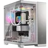 Image de Boîtier PC - - CC-9011285-WW - 6500X Mid - Tower PC Case, White/Satin Gray Aluminum