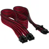 Image de Corsair Premium 600 W PCIe 5.0 / Gen 5 12VHPWR Câble d’Alimentation - Adapté aux Alimentations de Type-4 via Une Double Connexion PCIe à 8 Broches - Connecteur 12+4 Broches - Noir/Rouge en occasion ou reconditionné