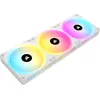 Image de CORSAIR iCUE LINK QX120 RGB à Dôme Magnétique de 120mm Ventilateurs   Blanc en occasion ou reconditionné