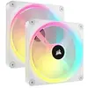 Image de QX RGB Series - iCUE LINK QX140 RGB WHITE - Ventilation PC - 140mm - Starter Kit
