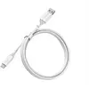 Image de OtterBox Standard - Câble USB - 24 pin USB-C (M) pour USB (M) - USB 2.0 - 3 A - 1 m - cloud dream white