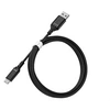 Image de OtterBox Standard - Câble USB - 24 pin USB-C (M) pour USB (M) - USB 2.0 - 3 A - 1 m - noir
