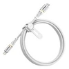 Image de OtterBox Premium - Câble Lightning - Lightning mâle pour 24 pin USB-C mâle - 1 m - ciel nuageux blanc - USB Power Delivery (60W)