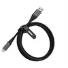 Image de OtterBox Premium - Câble USB - 24 pin USB-C (M) pour USB (M) - USB 2.0 - 3 A - 2 m - noir cendre foncé