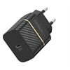 Image de OtterBox Wall Charger - Adaptateur secteur - 20 watt - 3 A - PD 3.0, USB BC 1.2 (USB-C) - noir scintillant