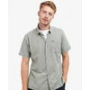 Image de Barbour - Nelson S/S Summer Shirt - Chemise homme Bleached Olive - XL