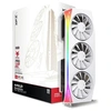 Image de Carte graphique Mercury AMD Radeon RX 9070 XT OC White Gaming Edition 16 Go GDDR6 - RGB, HDMI, 3 x DisplayPort, AMD RDNA 4