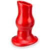 Image de Plug pig-Hole Deep Small 15 x 7cm Rouge
