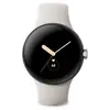 Image de Pixel Watch LTE Boîtier en Acier Inoxydable argent avec Bracelet sport galet